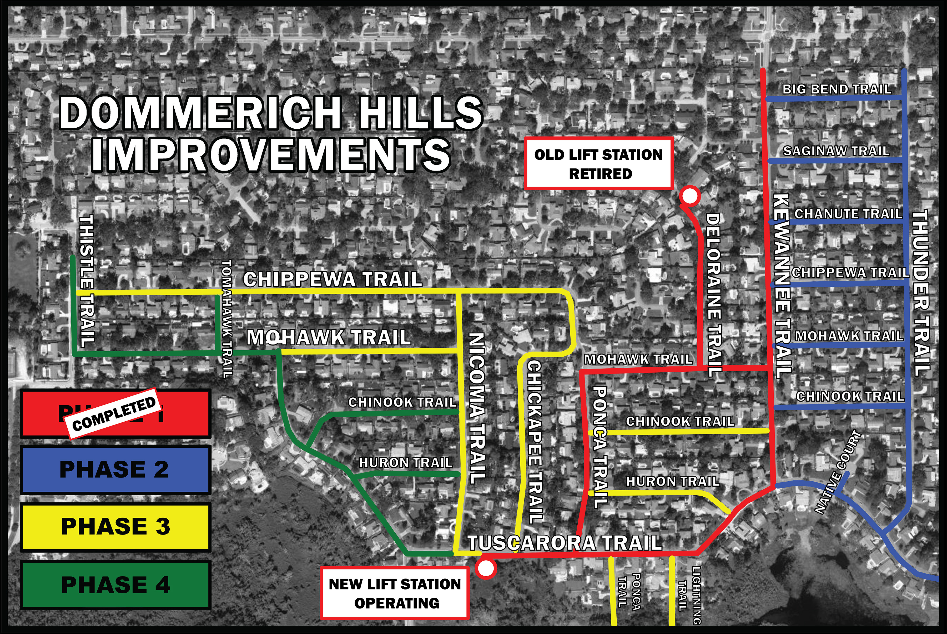 Dommerich Hills Map